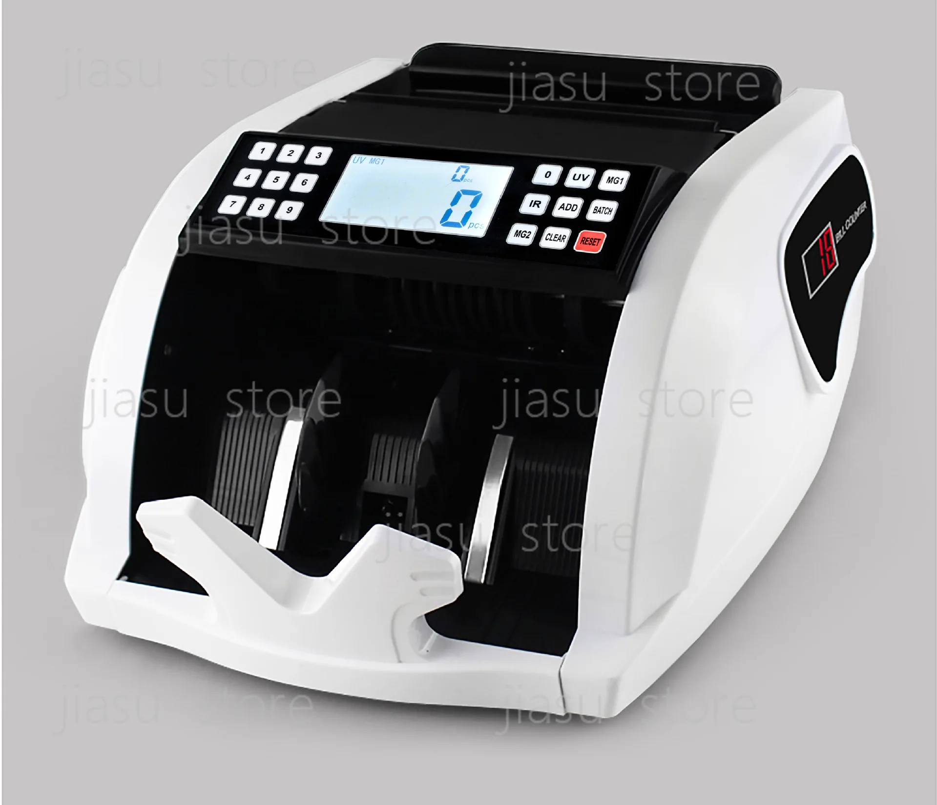 

Factory Direct Multi-Currency Billing Counter, Horizontal Money Counting Machine for USD EUR HKD TWD