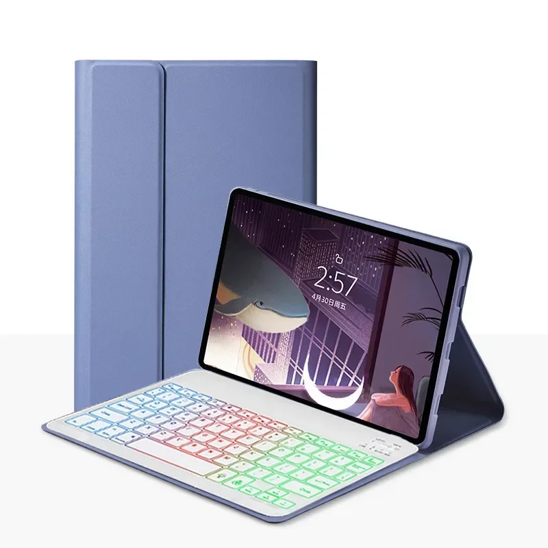 

Чехол-клавиатура с подсветкой для Lenovo Tab Plus 2024, 11,5 дюймов, защитный чехол для клавиатуры TB351FU для Xiaoxin Pad (2024), 11,5 дюйма, принципиально