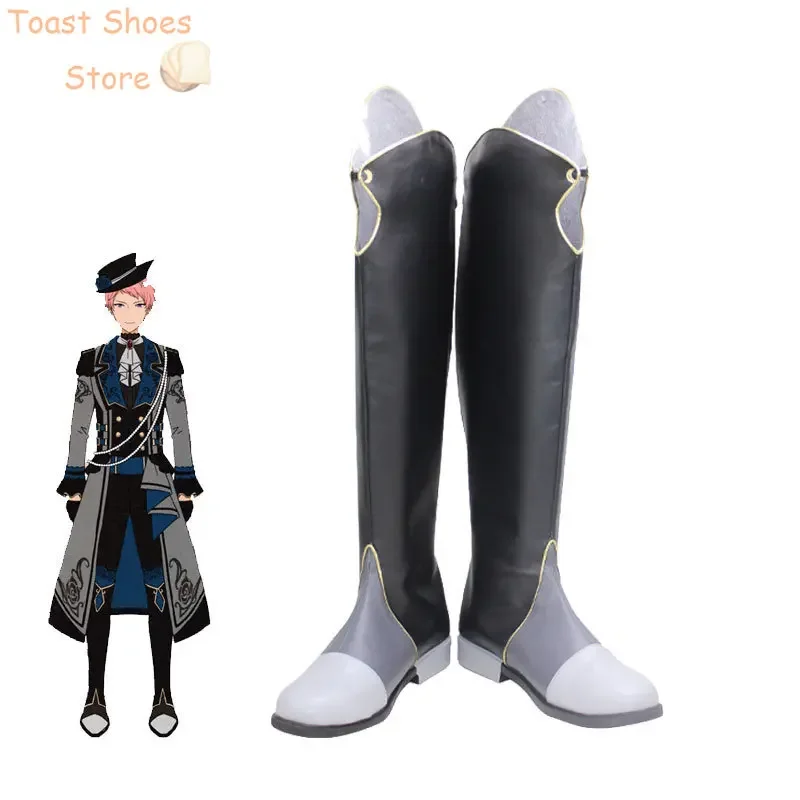 Game Ensemble Stars Itsuki Shu Cosplay Shoes Halloween Carnival Boots PU Leather Shoes Costume Prop