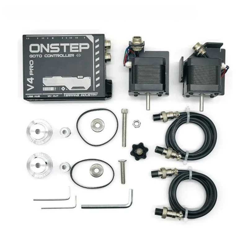 

HAMGEEK V4-Lite/V4-Pro Onstep EXOS2 EQ3D Equatorial Mount V4 GOTO Upgrade Kit Biaxial Tracking Astronomical Accessory