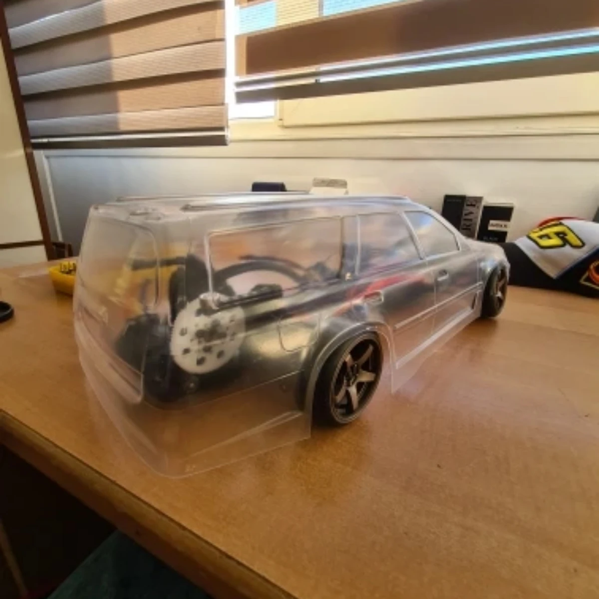 1/10 scale R34 Wagon Clear polycarbonate RC Body shell 190mm fit Tamiya tt02 Chassis