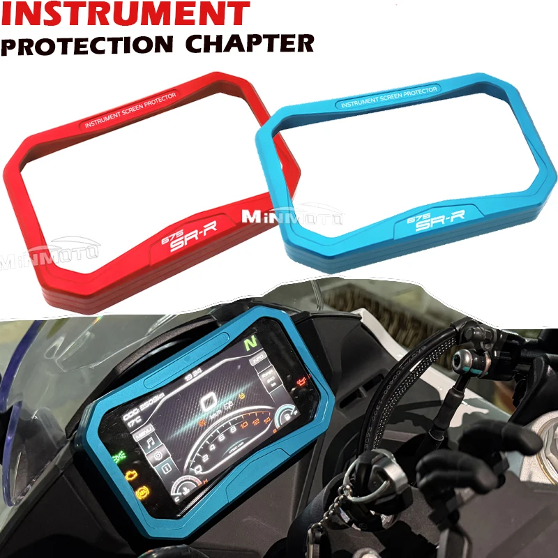 

Motorcycle Accessories Meter Frame Cover Screen Glare Shield Guard For CFMOTO CF MOTO 675SR 675SS 675SR-R 675 SS SR 2024 2025