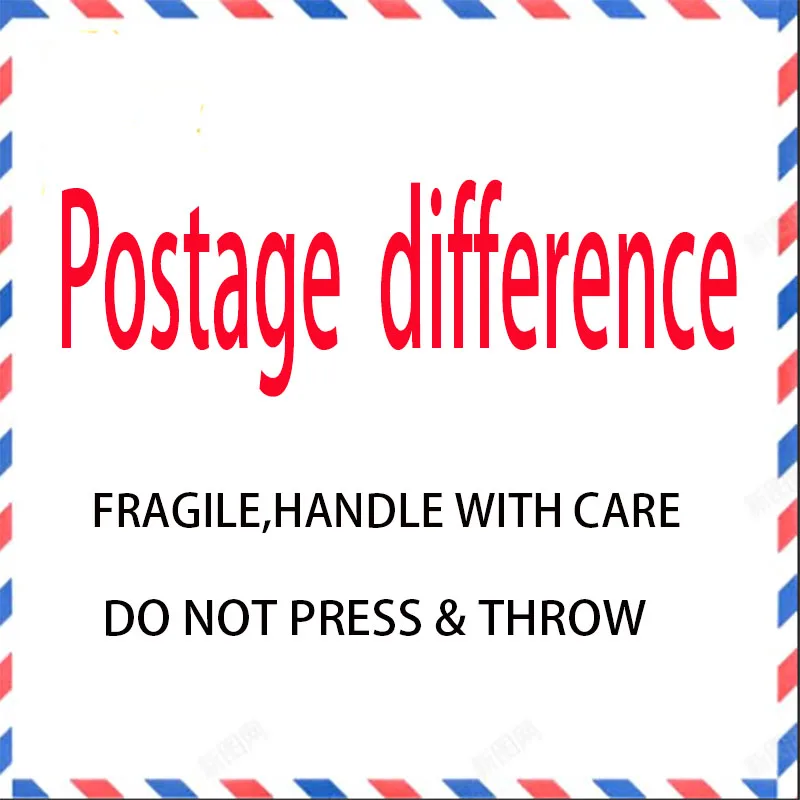

Make up the difference in postage