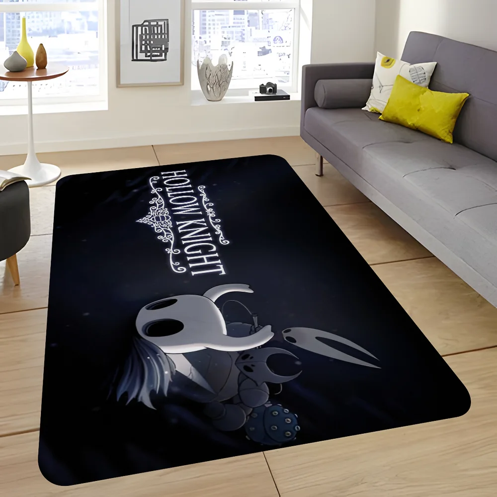 

H-Hollow K-Knight Hallway Carpet Washable Non-Slip Living Room Sofa Chairs Area Mat Kitchen Doormat Area Rug