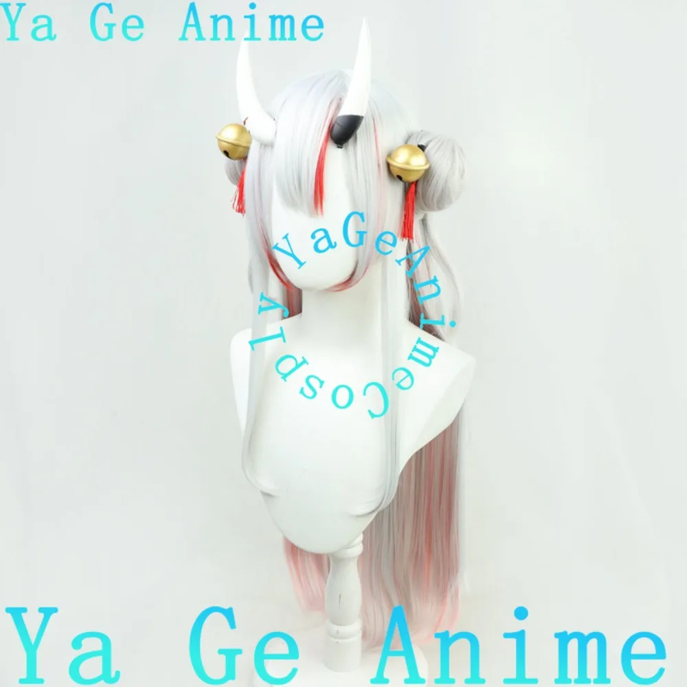 Hololive  Nakiri Ayame Cosplay Wig Anime Reality Show Game Role-playing Wig Used for Anime Dance Parties