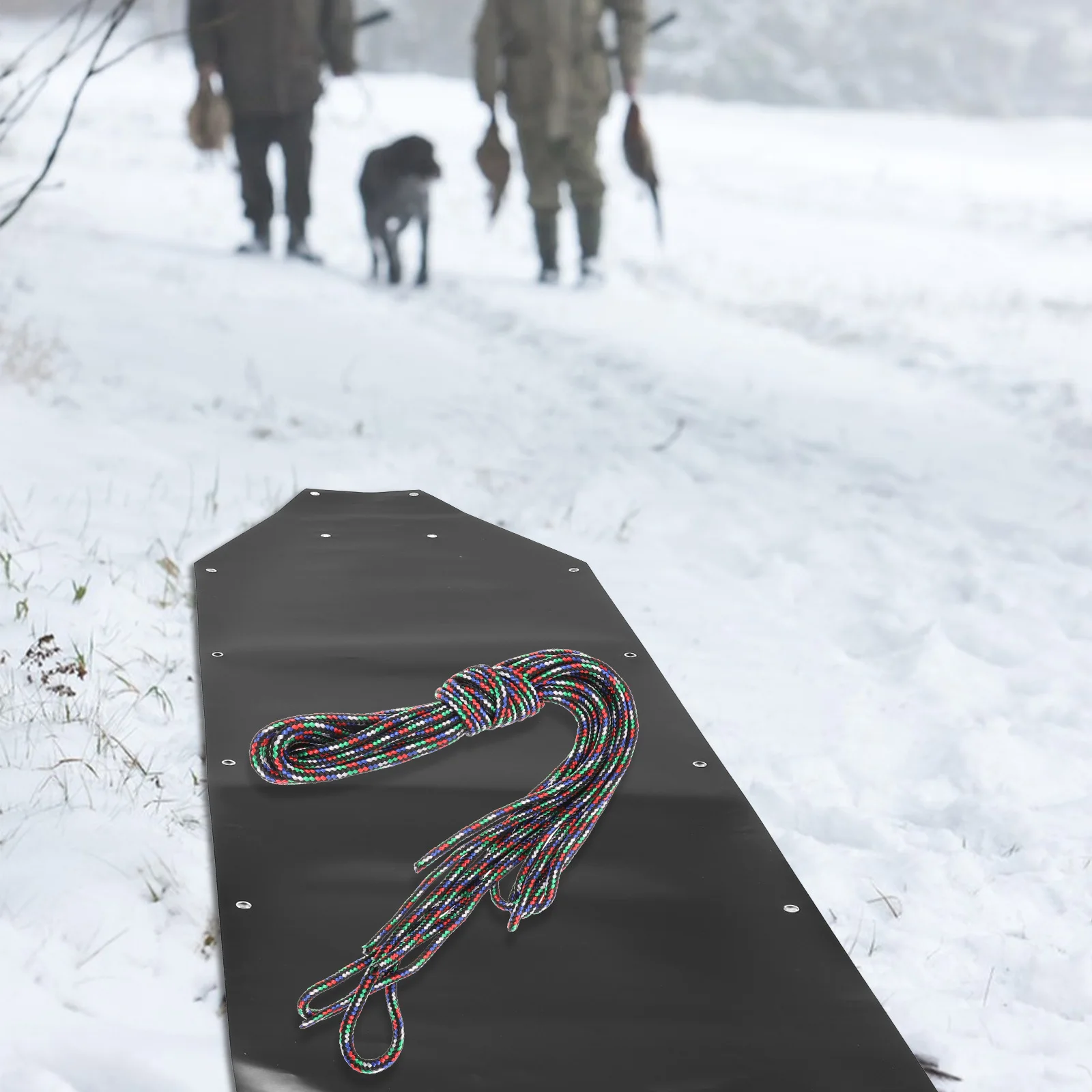 

1 set 1 Set Outdoor Deer Drag Plastic Snow For Hunting Hauling Lightweight Pull Utility Sled For Adults Dragging Sled