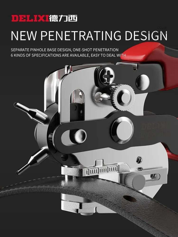 DIY Tool Watchband Strap Household Punching Leathercraft Leather Belt Hole Punch Plier New Design Eyelet Puncher