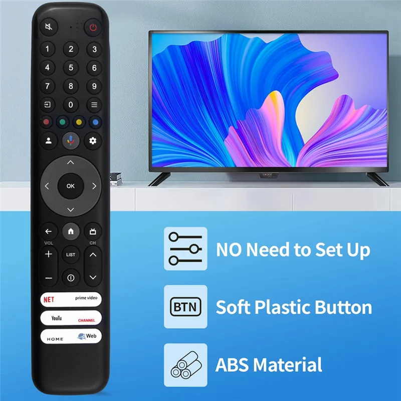 FEDI-Replace RC833 GUB1 جهاز التحكم عن بعد Fortcl QLED التلفزيون الذكي 50 55 65 75C645 P745 C745 C845