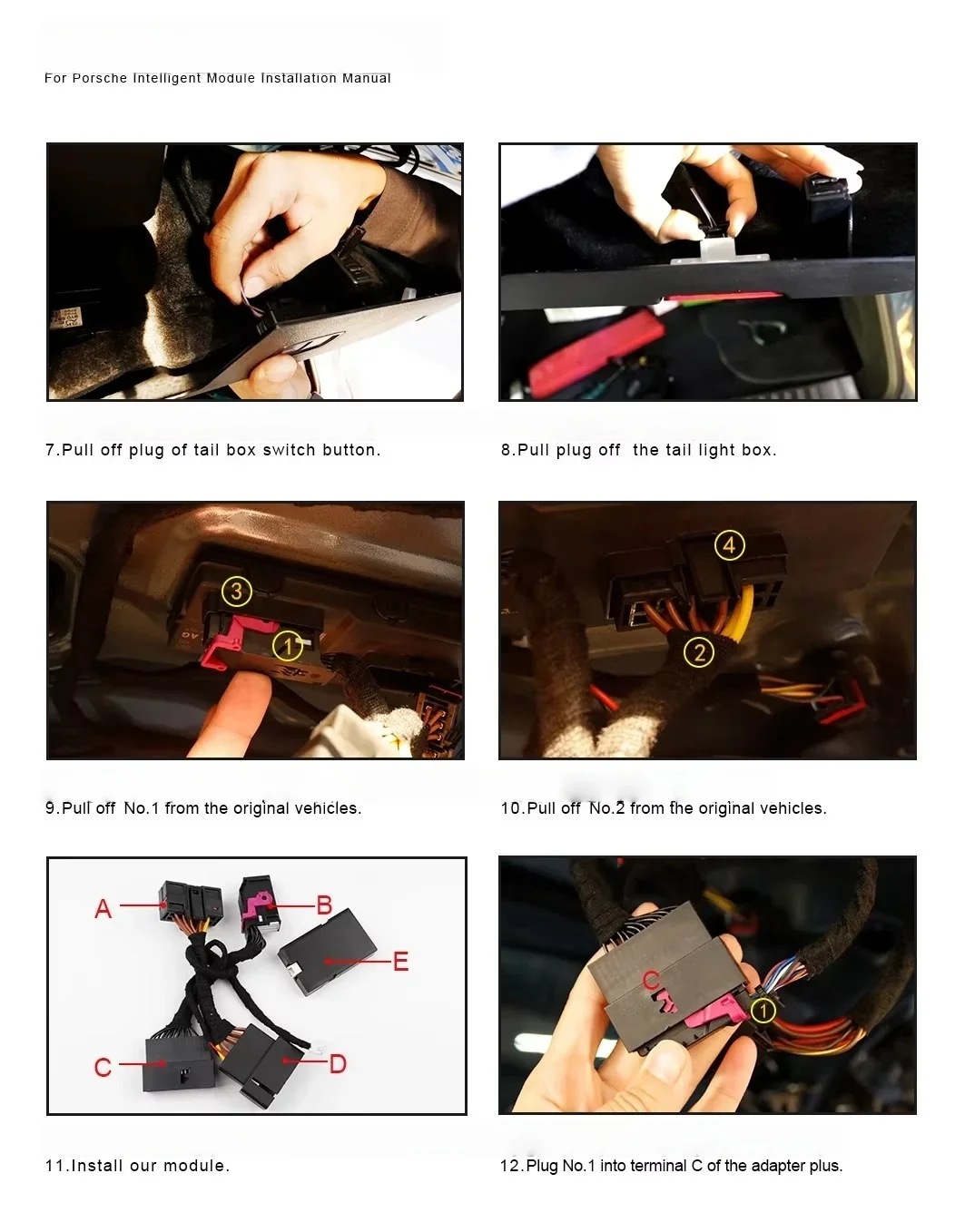 Module de commande de fermeture de fenêtre Intelligent à une touche, mise à niveau pour Mercedes-Benz