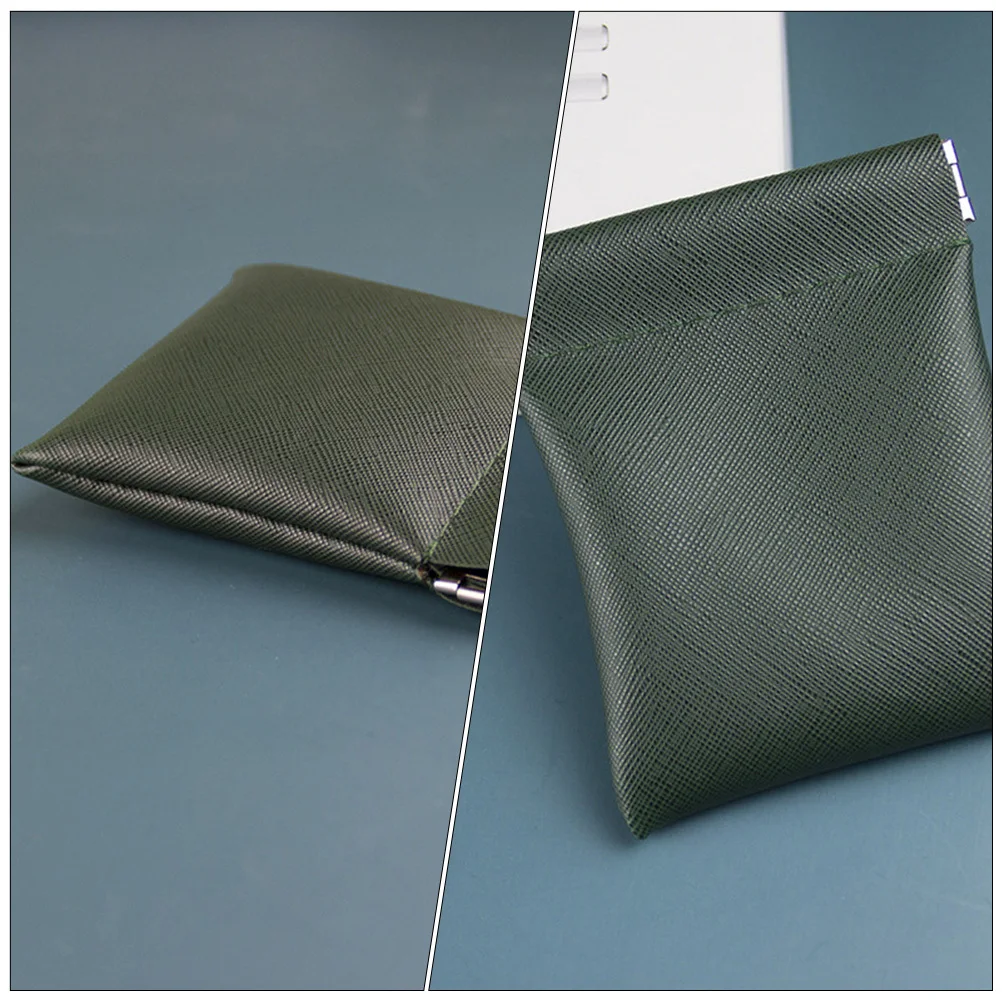2Pcs Exquisite Change Purse Durable Multi-Purpose Coin Wallet for Daily Use Change Purse Small Storage Bag