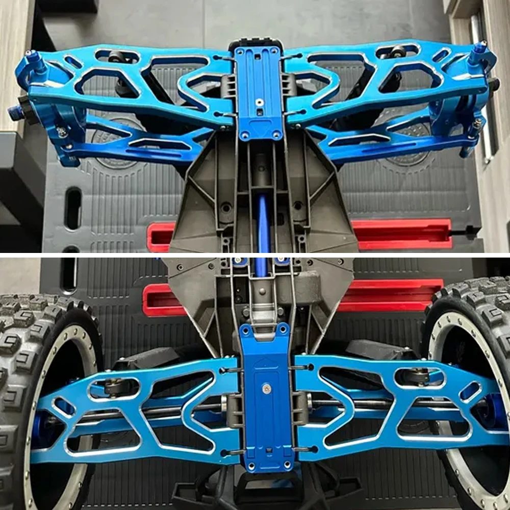 

GPM Metal Alloy Front Rear Tie Bar Mount Arm Bracket 7716 for Traxxas 1/6 XRT 1/5 X-MAXX X-Monster 6S 8S Monster Truck RC Car