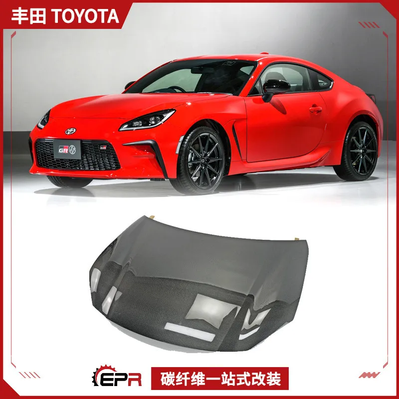 

Subaru BRZ Toyota GR86 original carbon fiber engine hood modification, engine hood