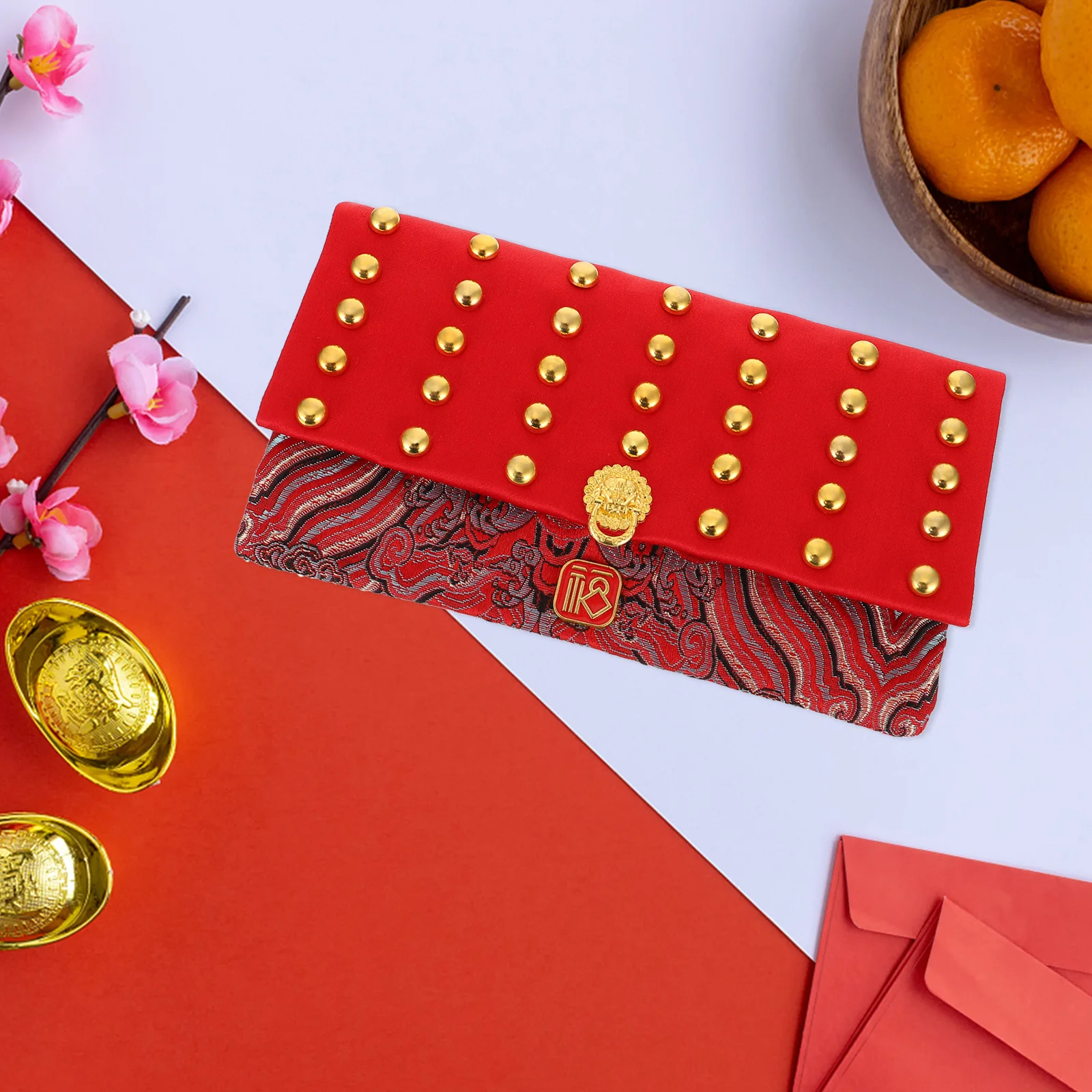 

Red Envelope Bags Spring Festival Packets Cloth Money Envelopes New Year Gifts Chinese Style Envelopes Sturdy Traditional