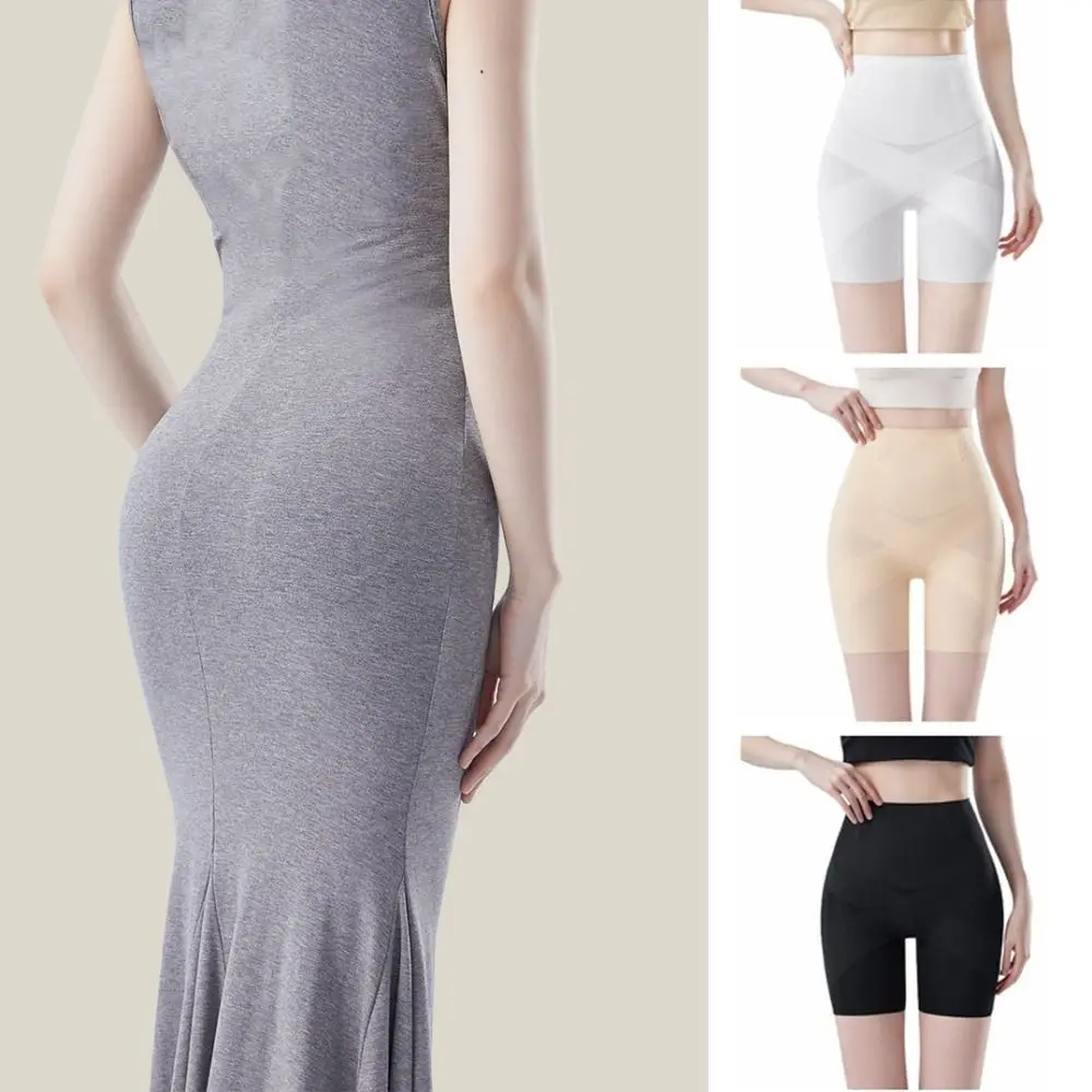 

High Waist Butt Lift Shaper Thin Shapewear Tummy Control Briefs Underwear Belly Contracting Slimming Seamless Panties Ladies