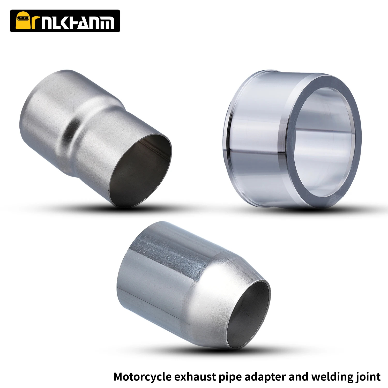 

Uuniversal Motorcycle Exhaust Pipe Inner Diameter 60MM Conversion 51MM Caliber Aperture Converter Adapter Escape