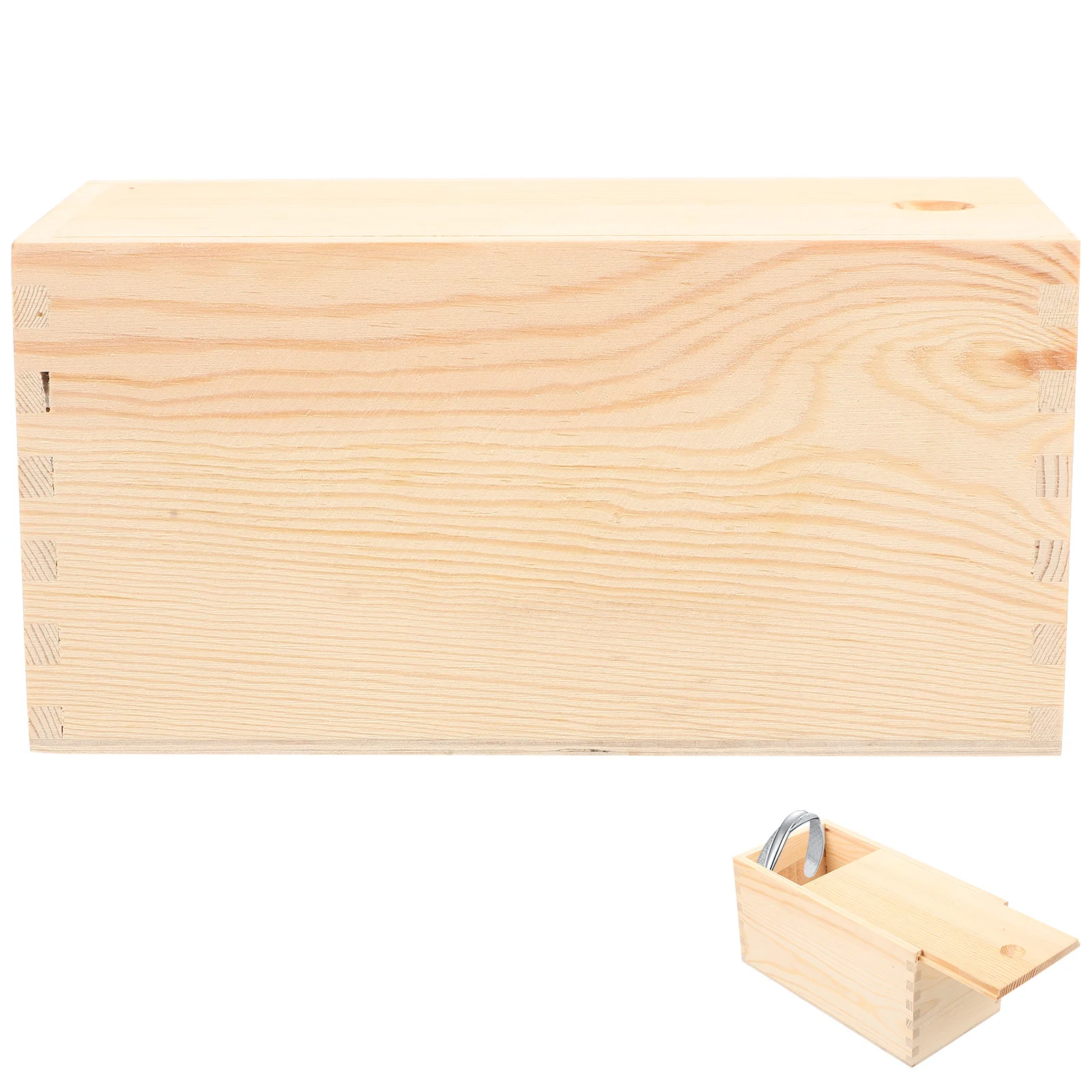 

Wooden Jewelry Box Wood Pull-Out Storage Case For Earrings Rings Bracelets Organizer Trinket Container Small Decorative Boxes