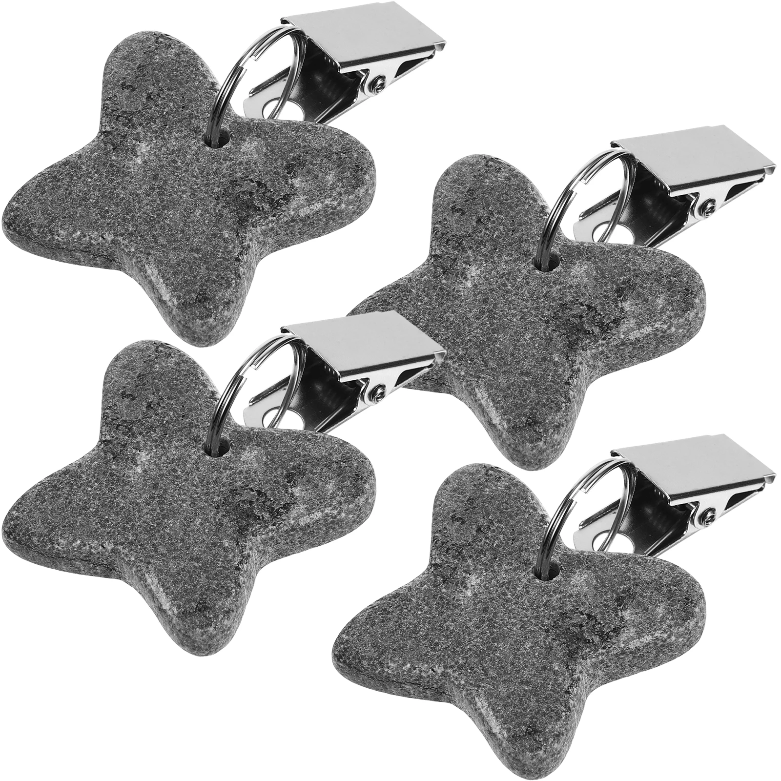 

4pcs Tablecloth Weights Butterfly Shaped Decorative Clips Outdoor Indoor Windproof Table Cover Clip Wedding Party Kitchen Bar