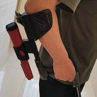 High Quality Metal detector pointer holder series Clip with no screws black for XP DEUS or XP ORX MI-6 MI-4