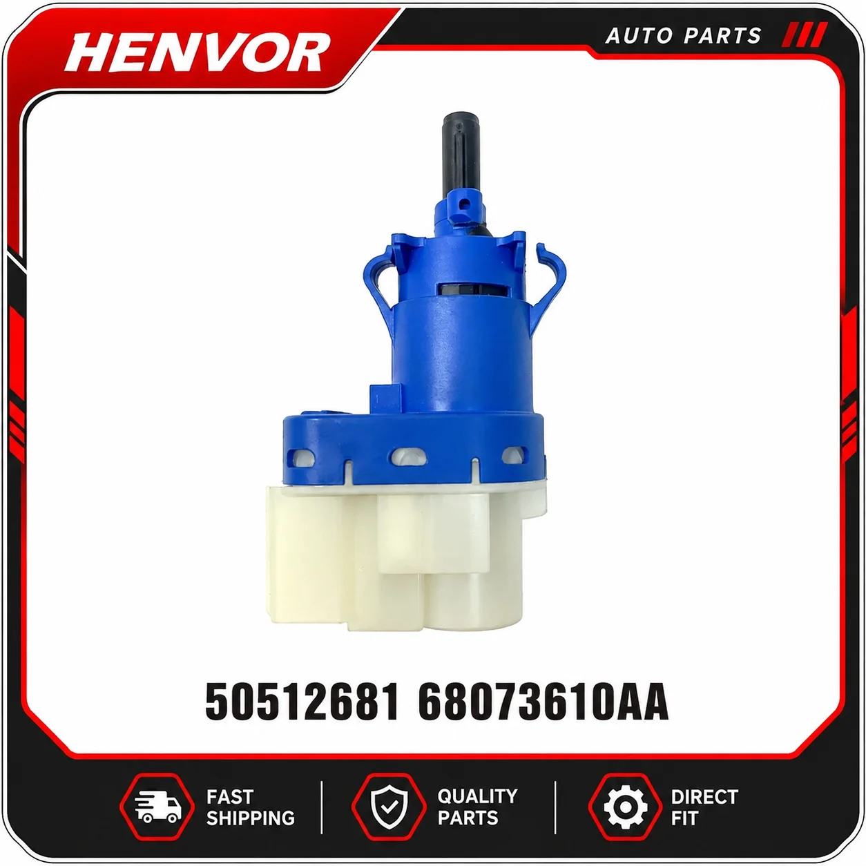 NEW Brake Light Switch for 2006-2019 Jaguar XF XJ Land Rover Range Rover Sport Fiat 500 500L 500X 50512681 68073610AA