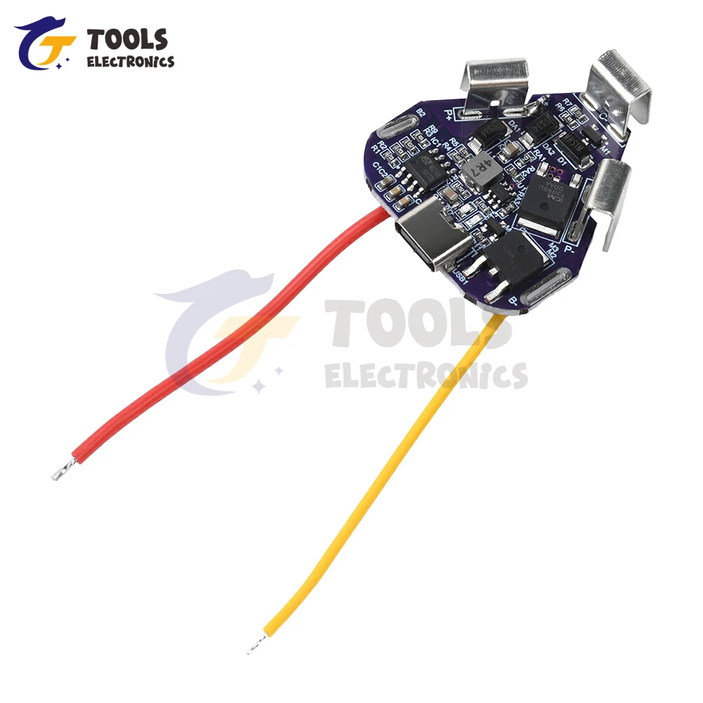 

3S 12.6V 20A BMS Li-ion Lithium Battery Protection Board 8650 Power Lithium Battery Protection Board Type C for Electric Tool