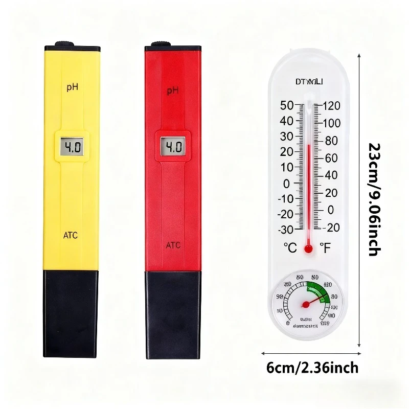 Цифровой pH-метр с датчиком температуры для аквариумов
