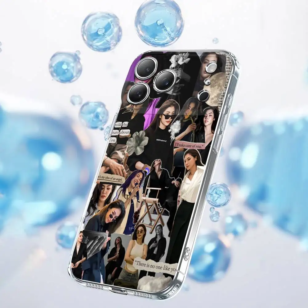 Чехол для телефона Faye P-Peraya Malisorn для iPhone 17,16,15,14,13,12,11 Plus,Pro,Max,Plus,E,SE4,Air,Mini Transparent