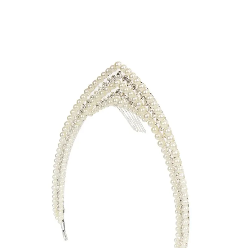 

Wedding pearl headband, exquisite and simple princess dress headdress