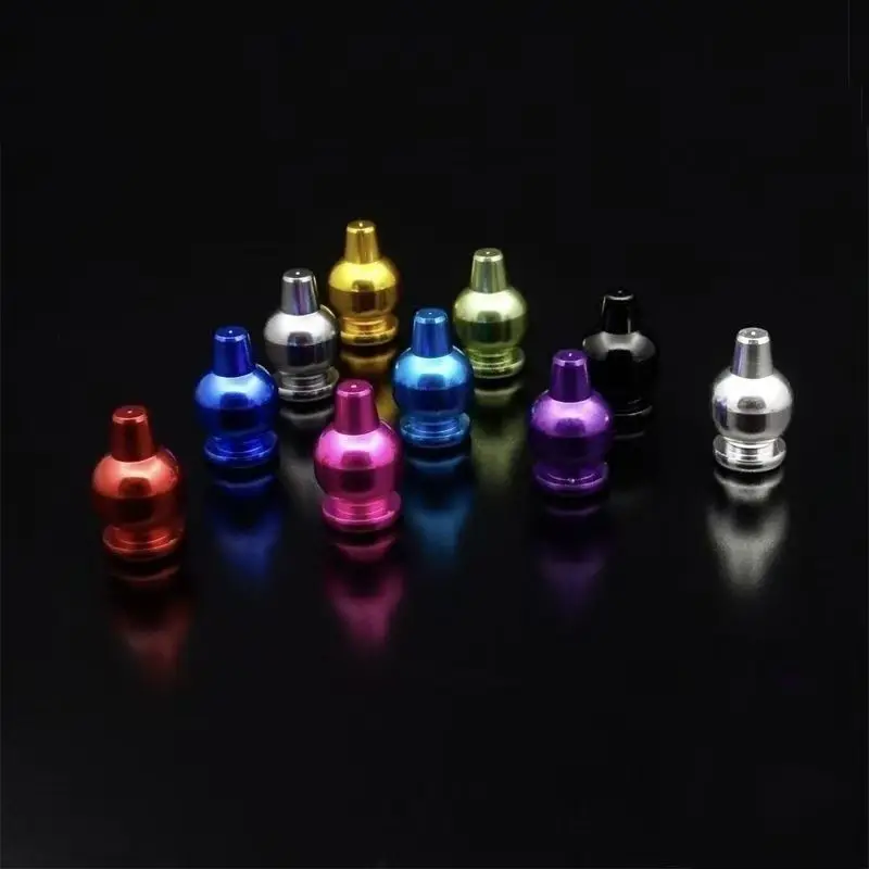 The aluminum alloy hook head is used for customizing 4DW vehicle modifications with colored metal lightweight screws.