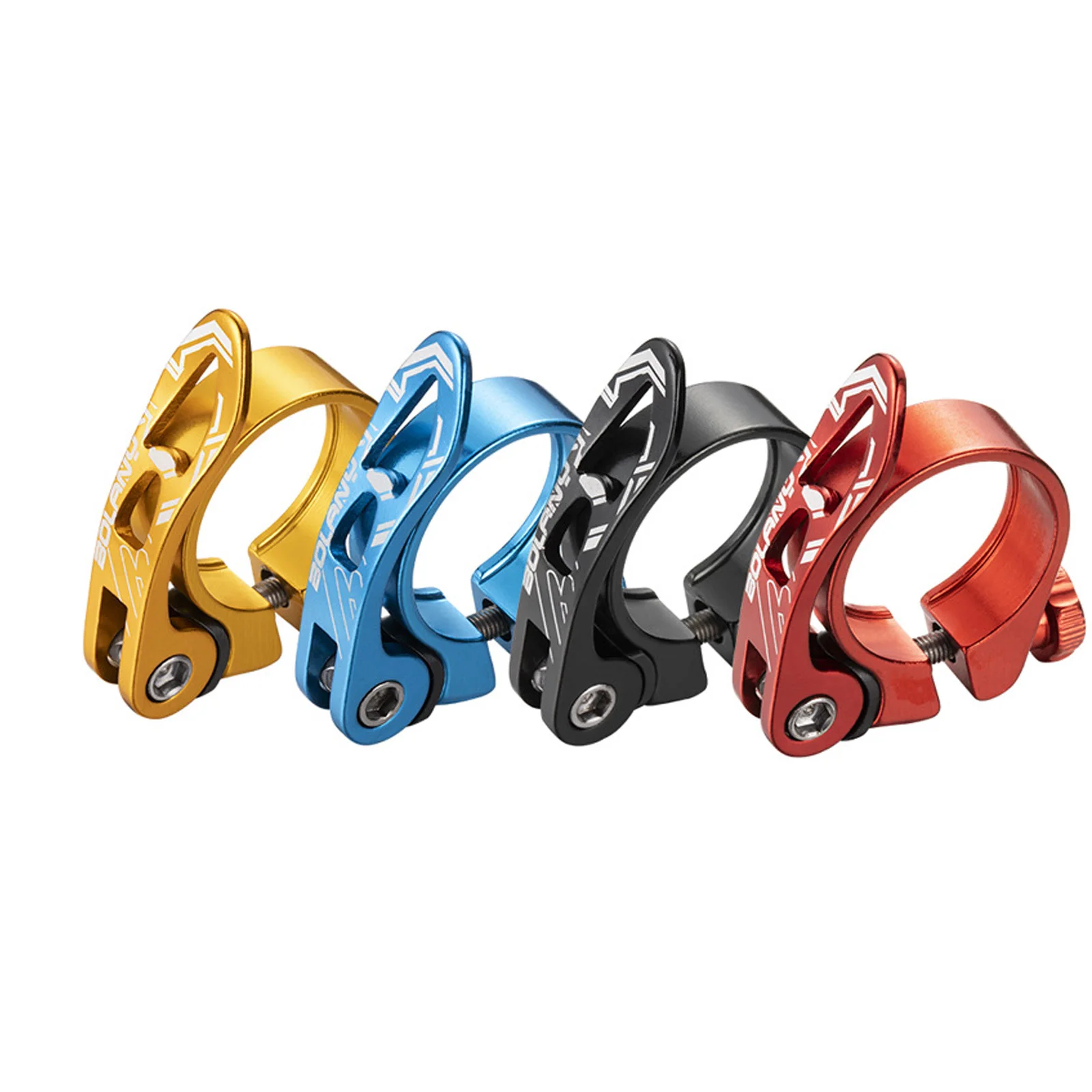 AliExpress NONE MTB Bicycle Seat Post Clamp 31.8 34.9 Quick Release Seatpost Clamp for 27.2 28.6 30.4 30.9 31.6mm Seatpost Bike Saddle Clamp