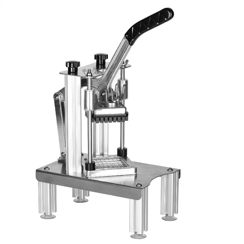 Stainless steel cutting machine, potato, cucumber food processing, kitchen equipment, vegetable and fruit cutting machine