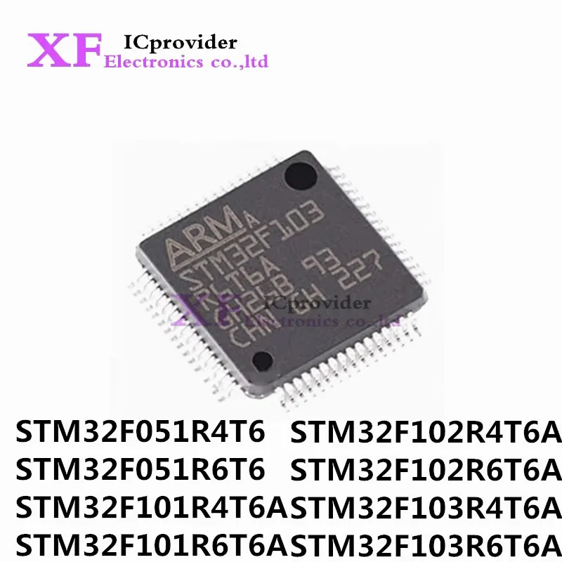 STM32F051R4T6 STM32F051R6T6 STM32F101R4T6A STM32F101R6T6A STM32F102R4T6A STM32F102R6T6A STM32F103R4T6A STM32F103R6T6A LQFP-64