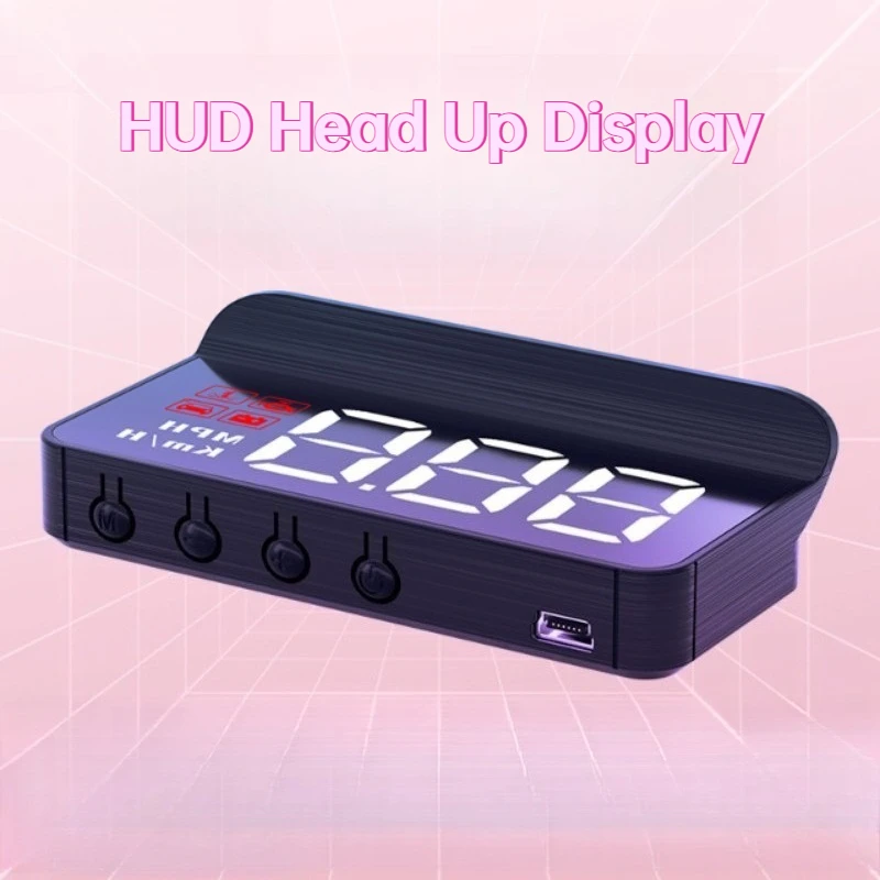 Automotive Universal HUD Head Up Display Modified with Portable Automatic Multifunctional OBD High-definition Car Display M3