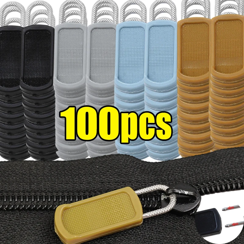 5-100 szt. Wielofunkcyjne, odłączane uchwyty do zamków błyskawicznych, do plecaków, ubrań, pudełek na buty, akcesoria odzieżowe