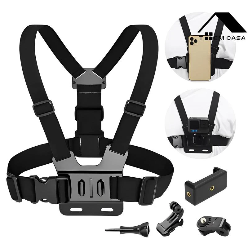 

Набор аксессуаров для экшн-камер GoPro Hero13, 12, 11, 10, Xiaomi Yi, Insta360 X4: чехол, ремешок, крепление, селфи-палка, крепление для мотоцикла