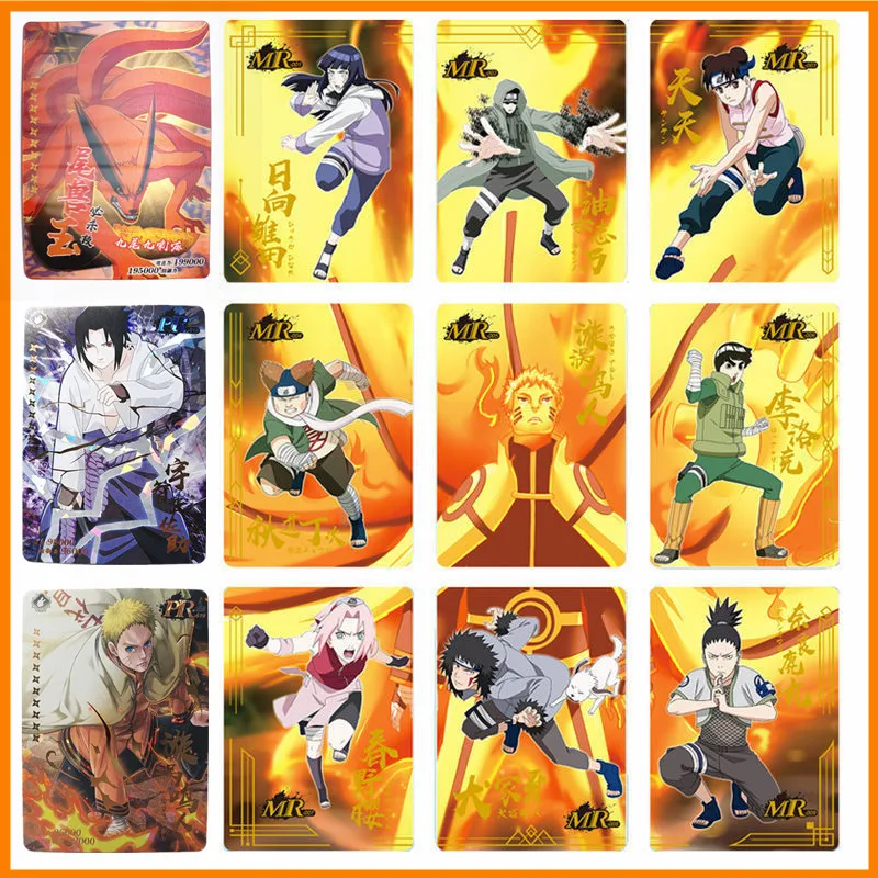 Little Dinosaur Naruto Card PR MR Sasuke 3D Single Card 6 Bomb Generation 10 Supreme Edition SP Anime Character Collection