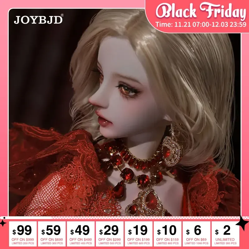 Joybjd Metis 1/3  BJD Doll Beauty Classical Imperial Style Camille Body Imperial Politician Princess Rose God Jointed Dolls Toys