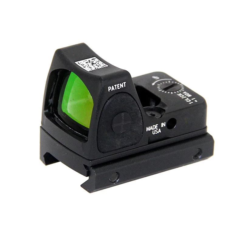 Tactical RM82 HRS Red Dot Sight One-piece Casting Aluminum RMR Pistol Reflex Sight Scope with Picatinny and GLOCK Mount