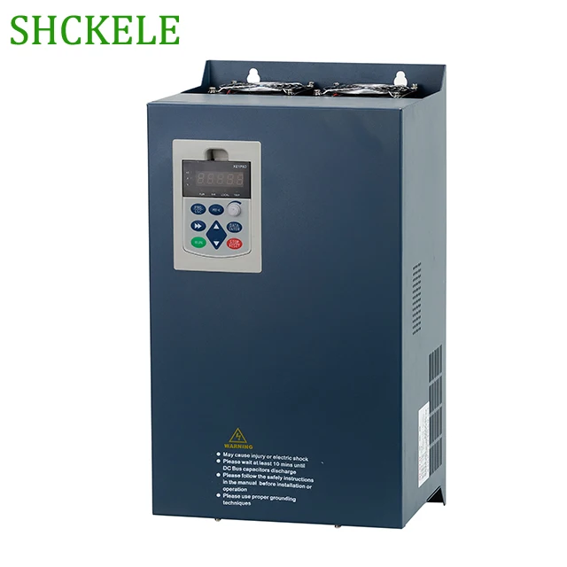 Multiple fault protection 450KW 415V VFD 50Hz/60Hz Frequency Shift Inverter Variable Used to start the water supply motor