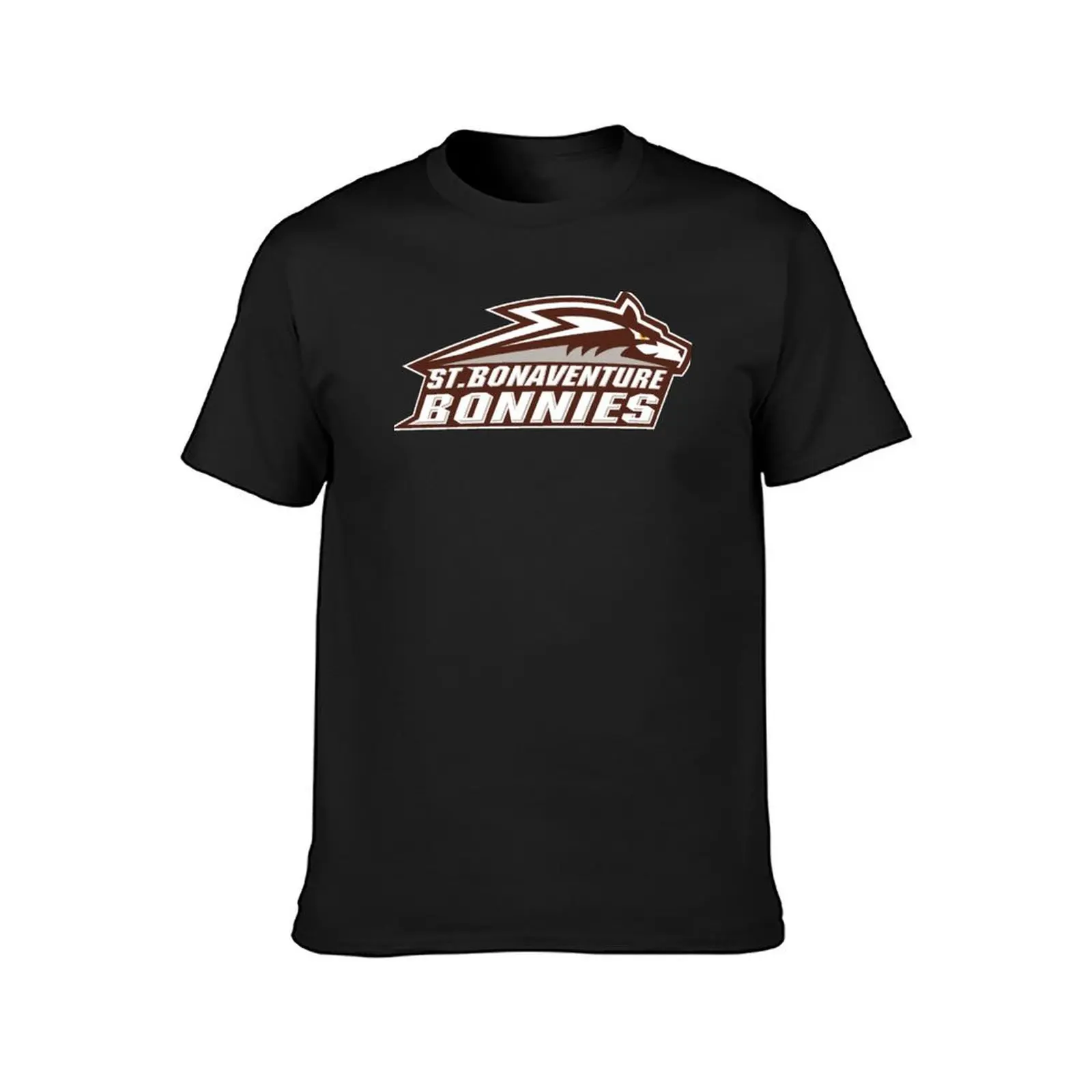 St. Bonaventure Bonnies T-Shirt tops sublime mens graphic t-shirts anime