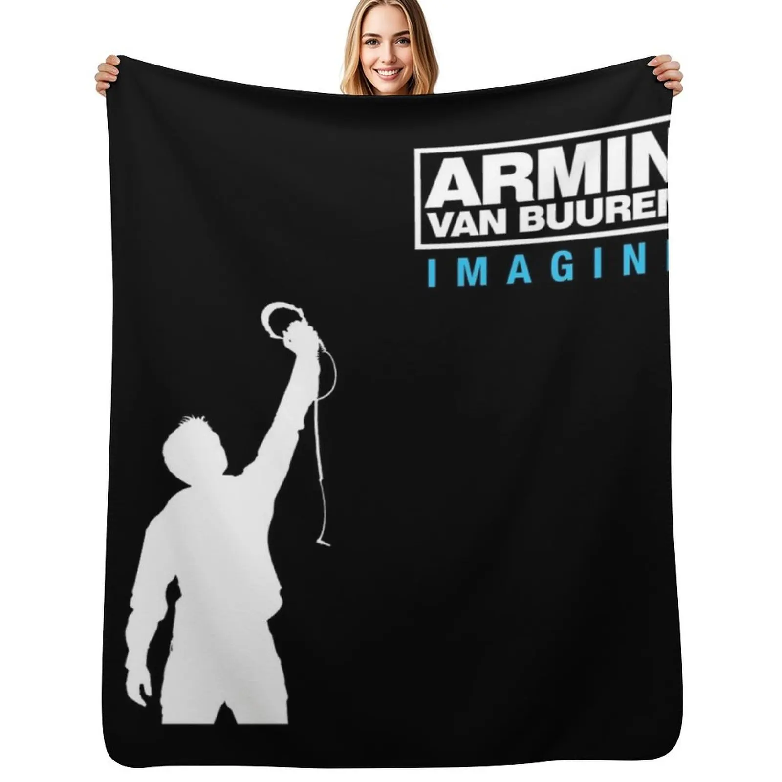 

Armin van Buuren imagine Throw Blanket Hairy for sofa halloween Luxury Designer Blanket