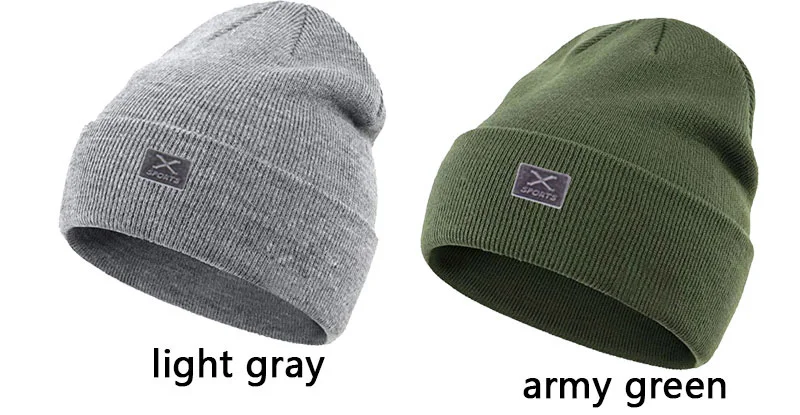 Skullies Beanies Herren Strickmütze Damen Wintermützen für Herren Beanie Mütze Herbst Beany Gabriпка Cristiano Homme Gorro Gabriпка Bonnet Caps – Detail 3