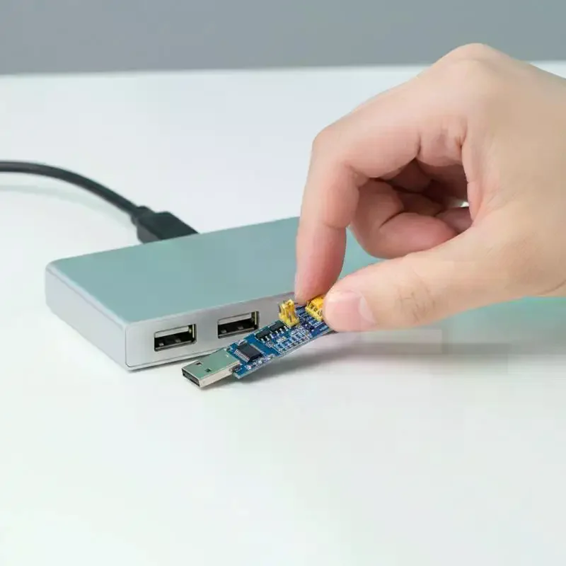 FT232RL USB To TTL Serial Adapter Module Multi Voltage Support Stable Performance For  Programming Projects