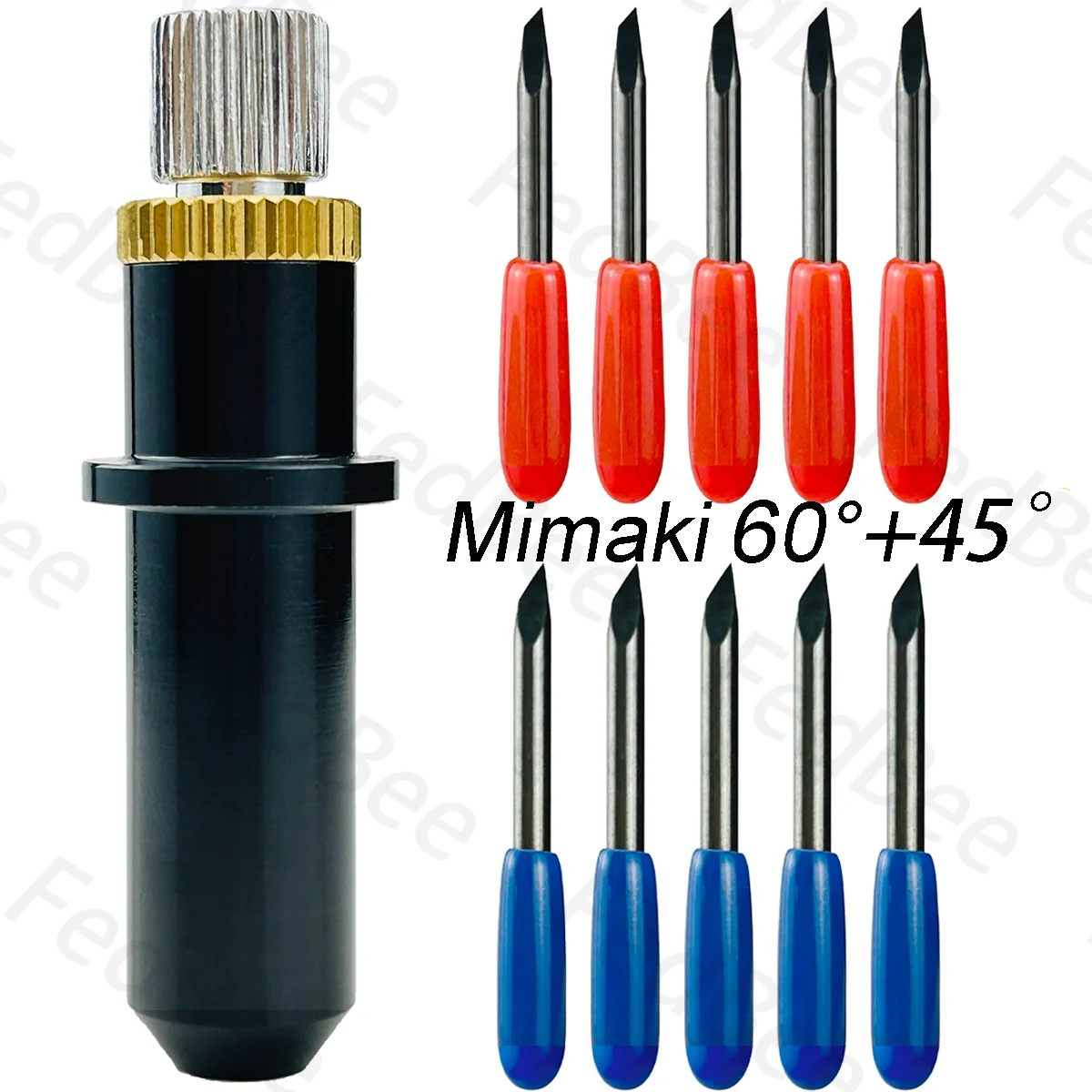 

5pcs 45 Degree Blade + 5pcs 60 Degree Blade +1pc Blade Holder for Mimaki Plotter