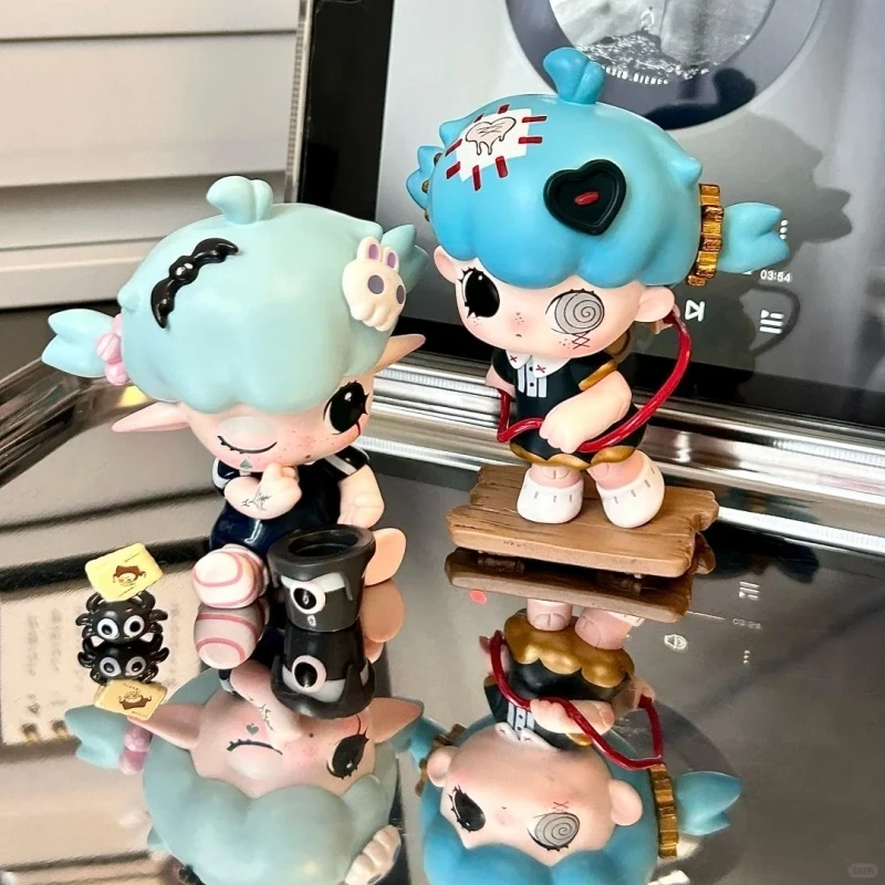 

Genuine Lulumi Dimension Invitation First Generation Blind Box Cute Ornament Toy Plush Doll Action Figure Gift Collectible Colle