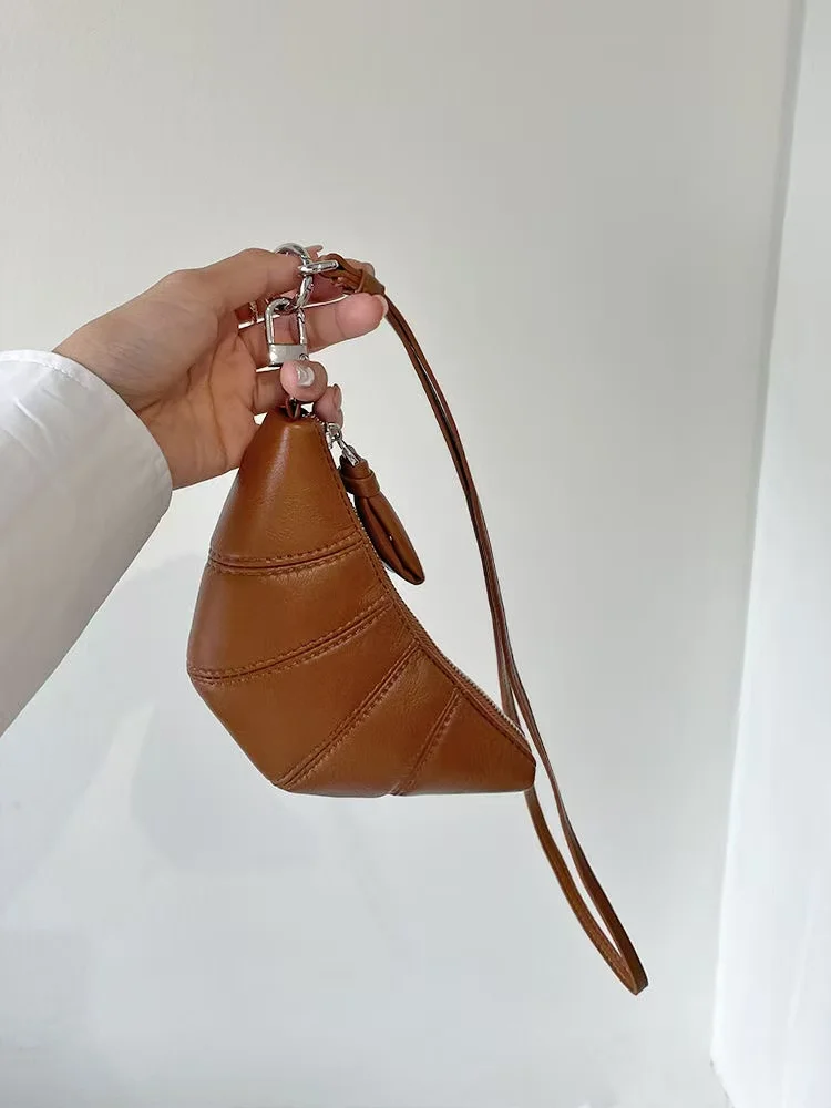 

2024 New Dumpling Design Soft Leather Key Bag Precise Change High Aesthetic Value Breadsti aped Korean Sle Women's...