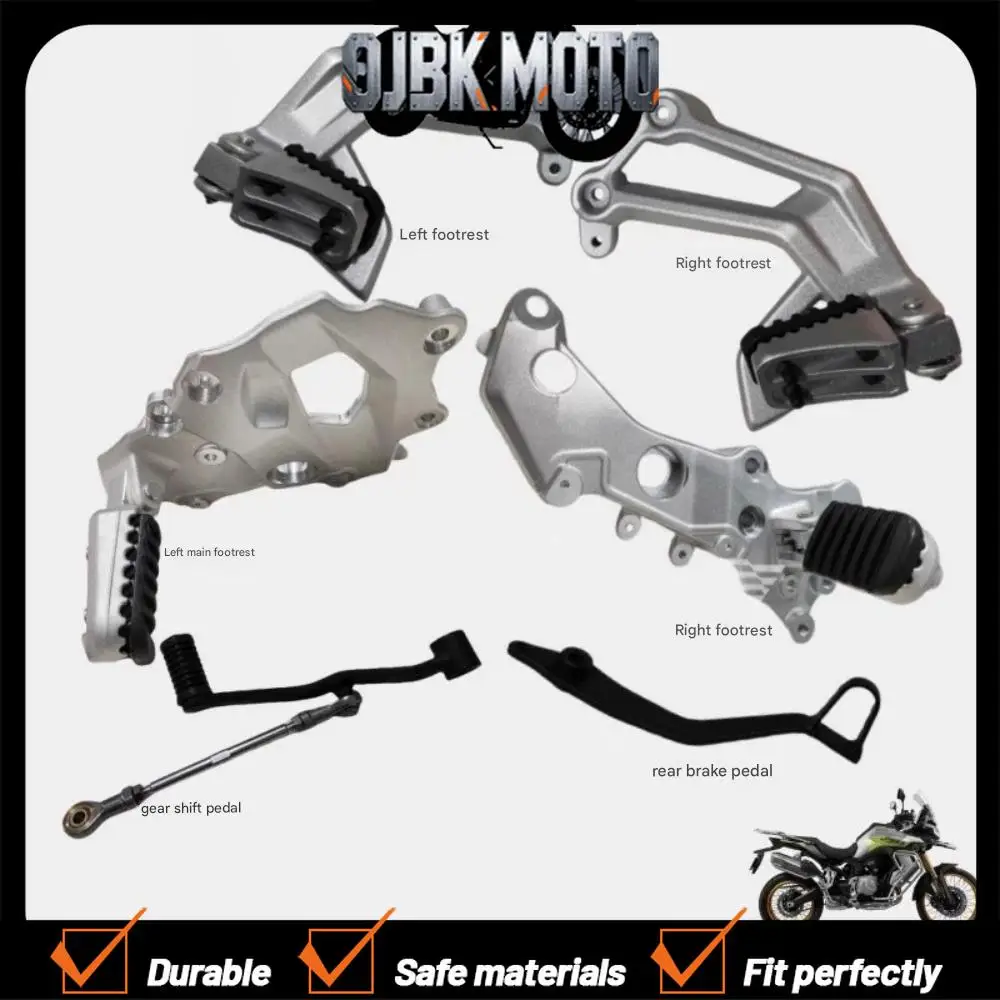 

For VOGE DS900X original left and right main footrest assembly auxiliary footrest LX900-C speed change pedal rear brake pedal
