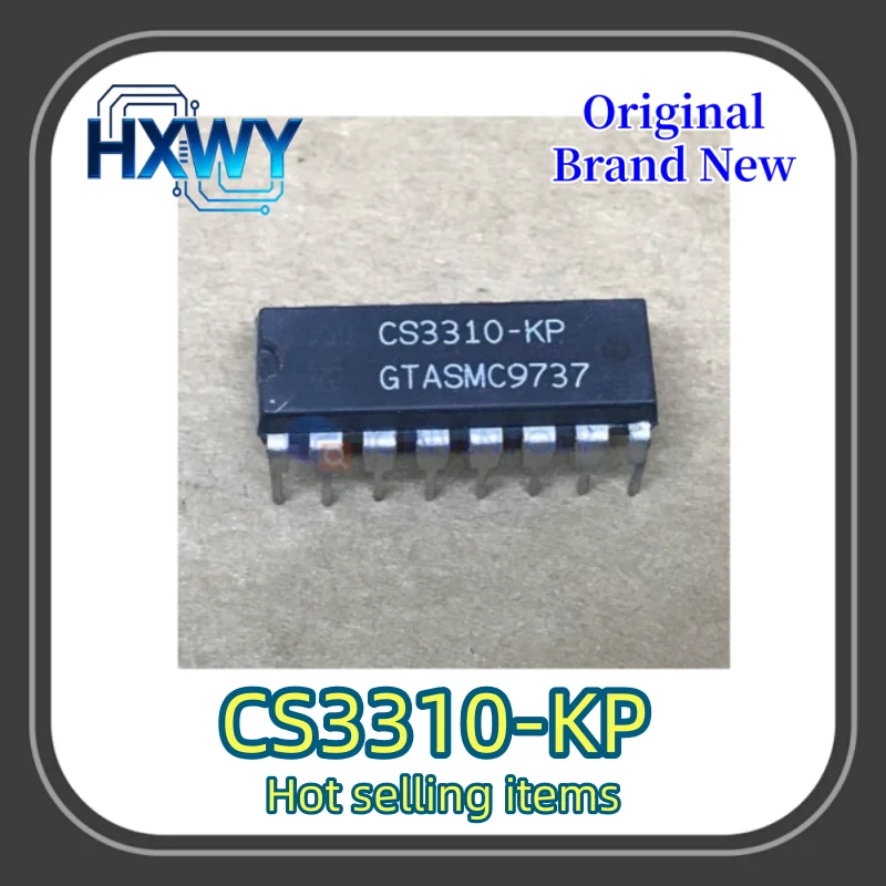 (3/30 Pieces) CS3310-KP CS3310 DIP-16 Stereo Digital Volume Control Chip Brand New Original Fast Shipping