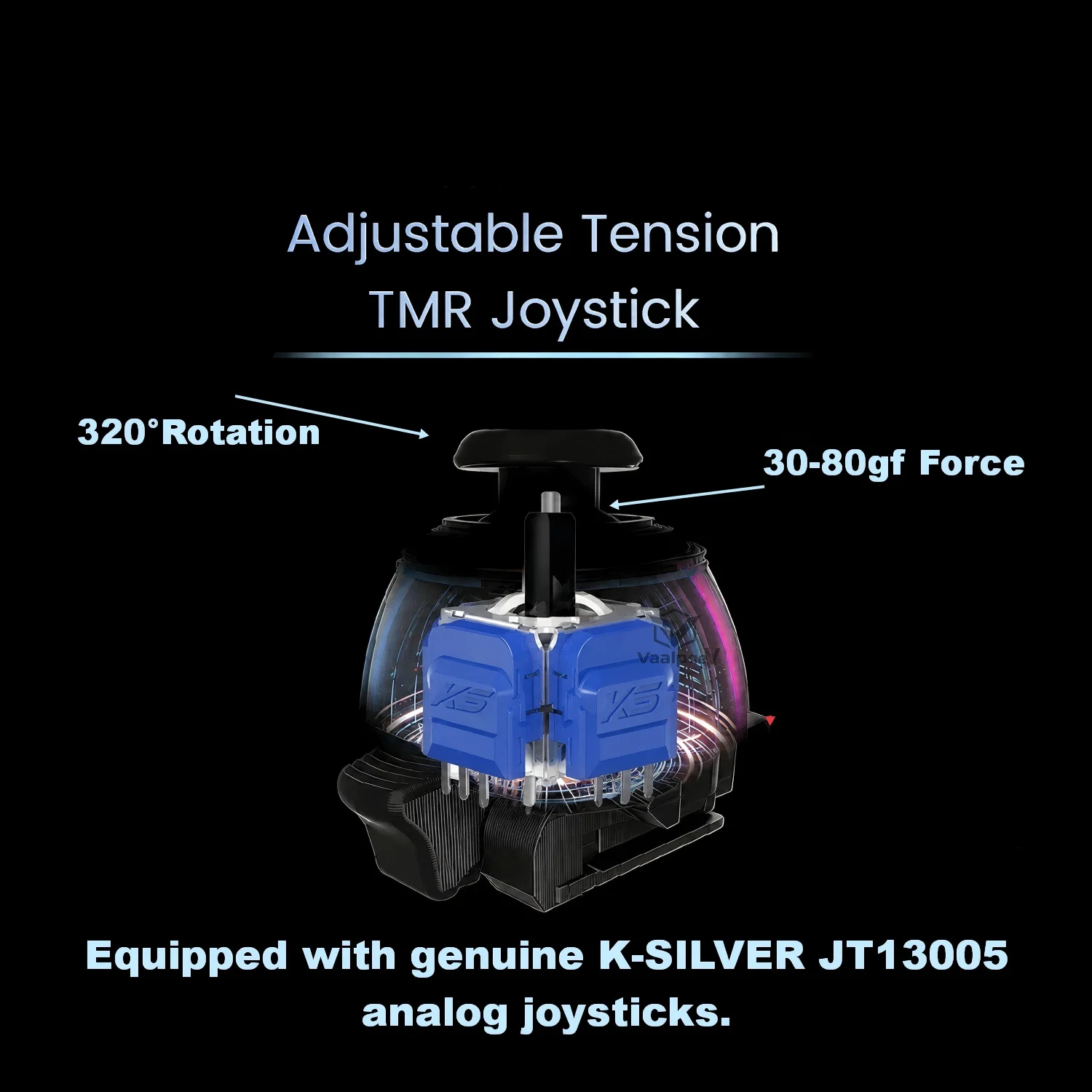 Moduł kontrolera PS5 Edge zawiera analogowy joystick TMR do naprawy i wymiany, plug and play, nowe akcesorium OEM. — zdjęcie produktu 2