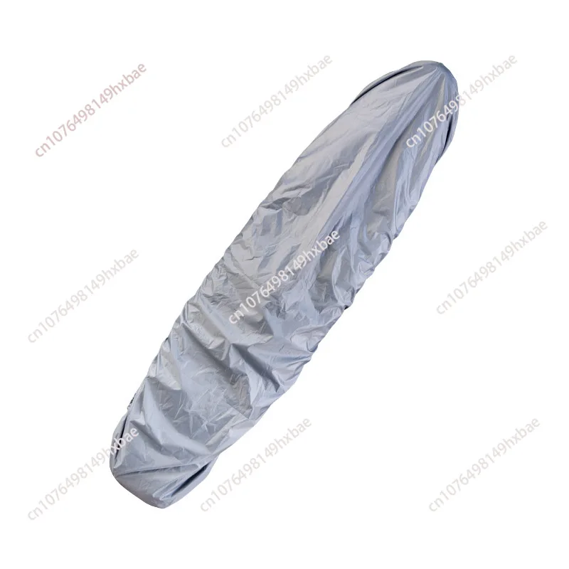 Waterproof UV-Proof Kayak Cover Heavy Duty Dustproof Canoe Cover for Outdoor Storage