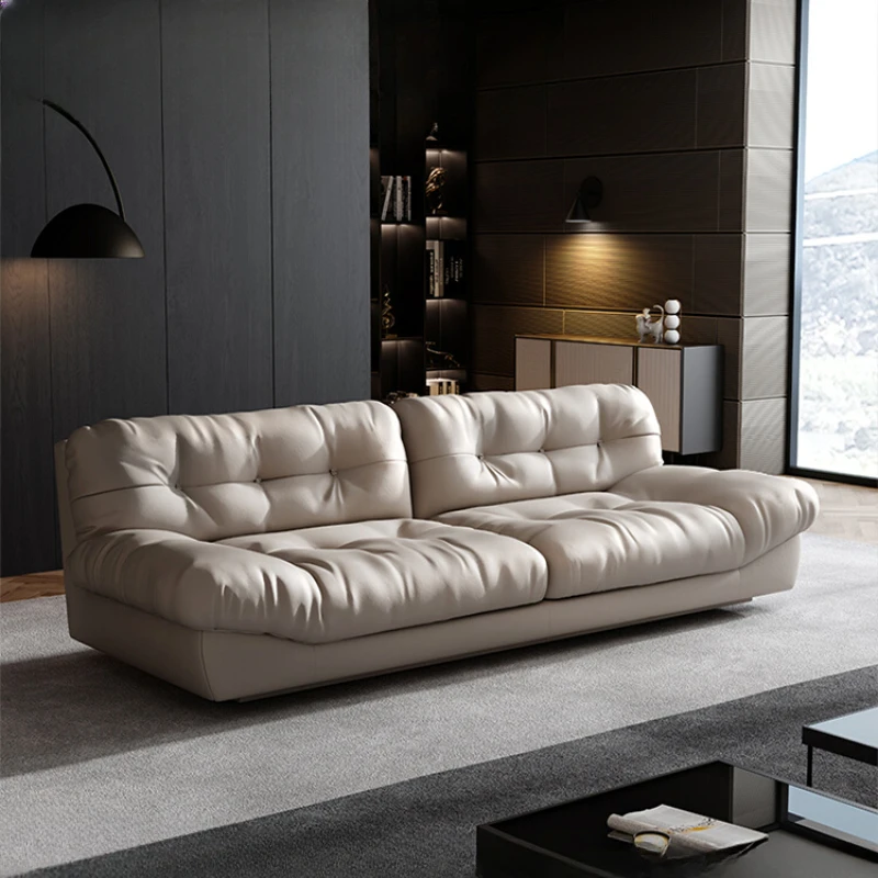 

Pillows Italian Style Living Room Sofas Minimalista Anti Slip Classic Library Sofas White Single Canape Salon Luxury Furniture